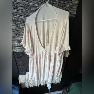 Impressions Boutique peplum top size 2x